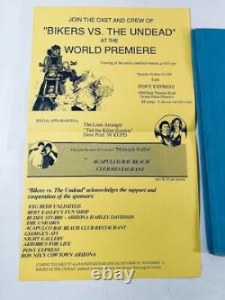 Bikers Versus The Undead Indie Horror Movie Arizona Script World Premiere (1985)