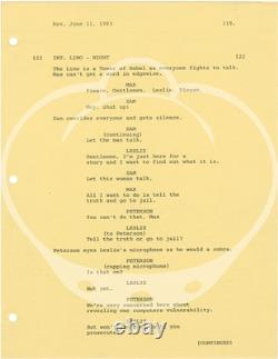 Bill Persky FOUND MONEY MAX AND SAM Original screenplay for the 1983 #150016
