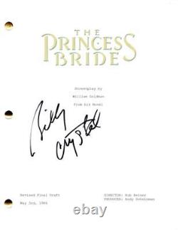 Billy Crystal Signed Autograph The Princess Bride Full Movie Script Screenplay