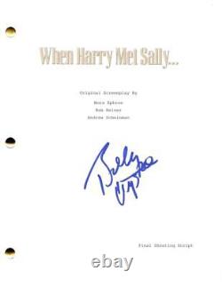 Billy Crystal Signed Autograph When Harry Met Sally Full Movie Script Screenplay