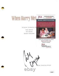 Billy Crystal Signed Autograph When Harry Met Sally Movie Script Screenplay JSA