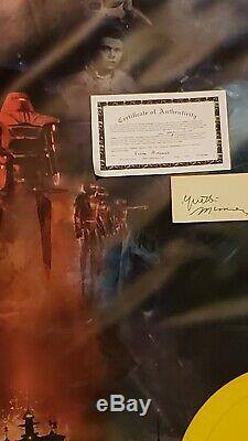 Black Hole Original Vintage 16mm Movie 3 Disney Reels, 4x6 Poster, Autographs