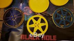 Black Hole Original Vintage 16mm Movie 3 Disney Reels, 4x6 Poster, Autographs