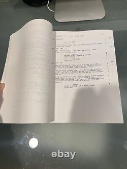 Black Sheep Original Movie Script Chris Farley David Spade Prop Tommy Boy