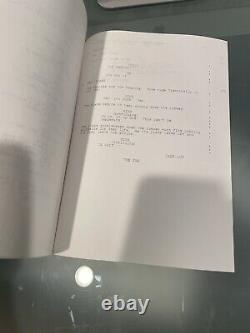 Black Sheep Original Movie Script Chris Farley David Spade Prop Tommy Boy