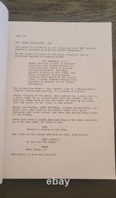 Blackbird an Unproduced Movie screenplay by David Mamet