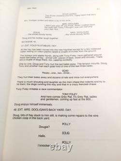 Blackfellas (1993) Production Used Movie Film Script Lab Liaison Copy