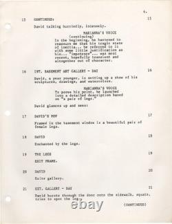 Blake Edwards MAN WHO LOVED WOMEN Original screenplay for the 1983 film #169091