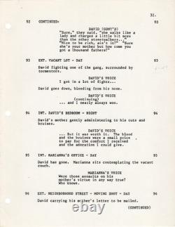 Blake Edwards MAN WHO LOVED WOMEN Original screenplay for the 1983 film #171906