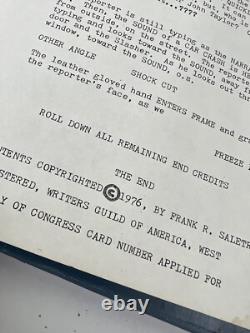 Blaxploitation Horror Film The Skid Row Slasher Screenplay Draft 2 Frank Saletri