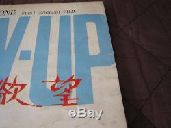 Blow Up Japan Original Film Program Book w Ticket Stub Antonioni MOD Yardbirds