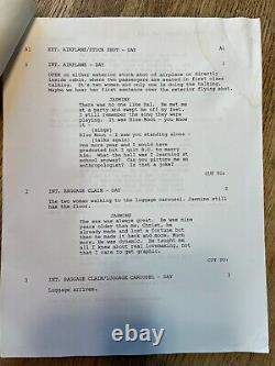 Blue Jasmine Original Movie Production Script Woody Allen