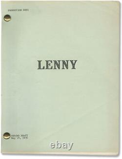 Bob Fosse LENNY Original screenplay for the 1974 film 1970 #153149