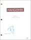 Bradley Cooper Signed Autograph The Hangover Movie Script Screenplay With Jsa Coa