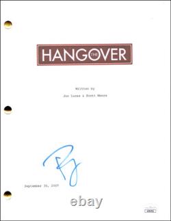 Bradley Cooper Signed Autograph The Hangover Movie Script Screenplay with JSA COA
