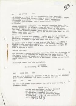 Brian De Palma MISSION IMPOSSIBLE Two original screenplays for the 1996 #166311