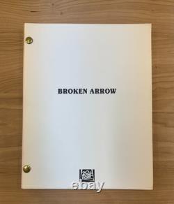 Broken Arrow 1996 Movie Script John Woo Travolta Christian Slater with Revisions