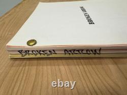 Broken Arrow 1996 Movie Script John Woo Travolta Christian Slater with Revisions