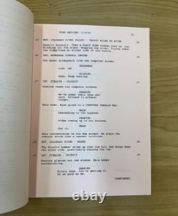 Broken Arrow 1996 Movie Script John Woo Travolta Christian Slater with Revisions