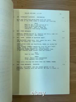 Broken Arrow 1996 Movie Script John Woo Travolta Christian Slater with Revisions
