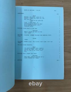 Broken Arrow 1996 Movie Script John Woo Travolta Christian Slater with Revisions