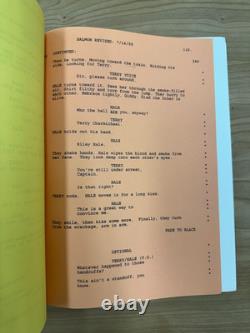 Broken Arrow 1996 Movie Script John Woo Travolta Christian Slater with Revisions