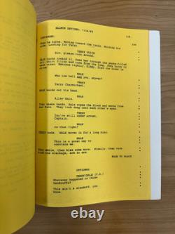 Broken Arrow 1996 Movie Script John Woo Travolta Christian Slater with Revisions