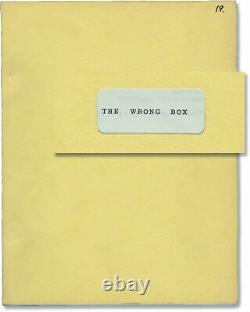 Bryan Forbes WRONG BOX Original screenplay for the 1966 film 1965 #148522