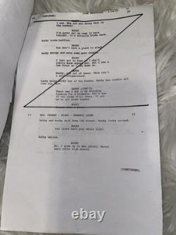 Bucky Larson Born To Be A Star, Nick Swardson Movie (2011) Side Script withCOA