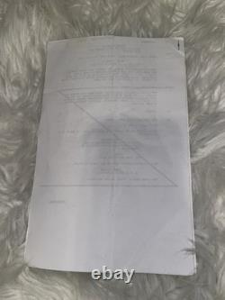 Bucky Larson Born To Be A Star, Nick Swardson Movie (2011) Side Script withCOA