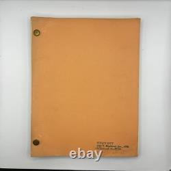 Budd Schulberg HARDER THEY FALL Original screenplay for the 1956 film #145319