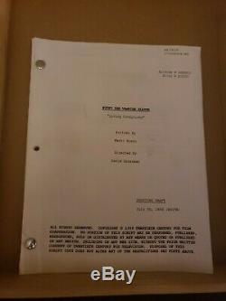 Buffy the Vampire Slayer Film Cells prop from set of Season 1 & Original Script