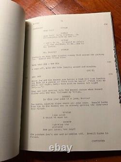 Bustin' Loose Rare Original Movie Script Pryor Cicely Tyson 1st Draft 1979