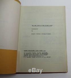 By the Light of the Silvery Moon / DORIS DAY 1952 Movie Script, USED BY PRODUCER