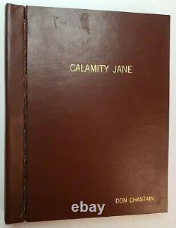 CALAMITY JANE / Phil Shuken 1963 TV Movie Screenplay, CAROL BURNETT comedy