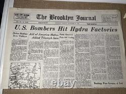 CAPTAIN AMERICA movie prop production Original COA NEWSPAPER Comic Book Art X1