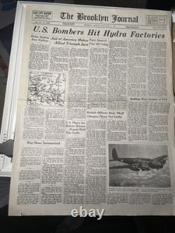 CAPTAIN AMERICA movie prop production Original COA NEWSPAPER Comic Book Art X1