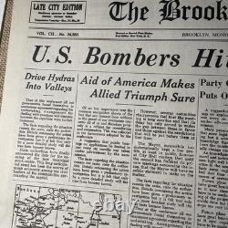 CAPTAIN AMERICA movie prop production Original COA NEWSPAPER Comic Book Art X1