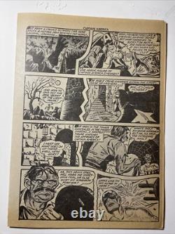 CAPTAIN AMERICA movie prop production Original COA Props VTG Comic Book Art X1