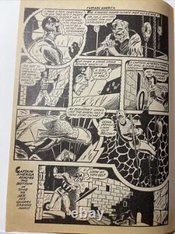 CAPTAIN AMERICA movie prop production Original COA Props VTG Comic Book Art X1