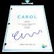 Cate Blanchett Signed Carol Full Page Movie Script Screenplay With Beckett Bas Coa