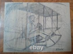 CBS Television Studio Original Pencil Set Art Film Designs Lot of 18 1960-70's CBS Television Studio Original Pencil Set Art Film Designs Lot of 18 1960-70's