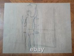 CBS Television Studio Original Pencil Set Art Film Designs Lot of 18 1960-70's
