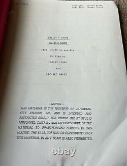 CHEECH & CHONG GO HOLLYWOOD Movie Screenplay Script THOMAS CHONG