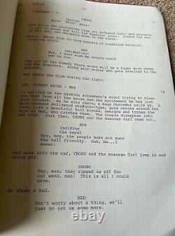 CHEECH & CHONG GO HOLLYWOOD Movie Screenplay Script THOMAS CHONG