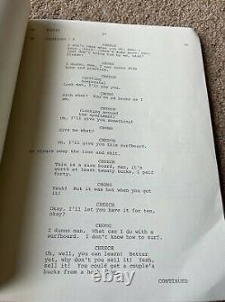 CHEECH & CHONG GO HOLLYWOOD Movie Screenplay Script THOMAS CHONG