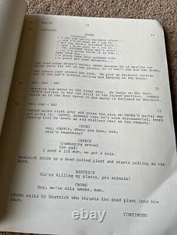 CHEECH & CHONG GO HOLLYWOOD Movie Screenplay Script THOMAS CHONG