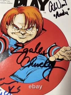 CHILD's PLAY Autographs CAST SIGNED Comic Book? Photograph Picture movie films P