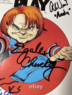 CHILD's PLAY Autographs CAST SIGNED Comic Book? Photograph Picture movie films P