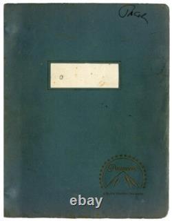 CHINATOWN ca. 1973 Jack Nicholson's copy of early draft film script